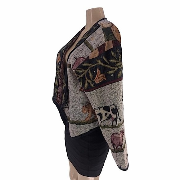 Kokopelli New Mexico Collection Open Front Jacket - Picture 12 of 13